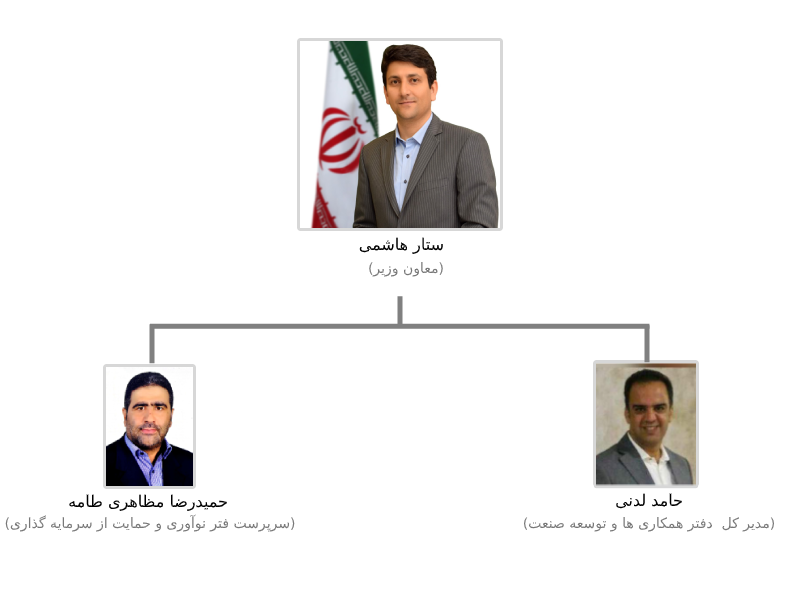 چارت کلی معاونت