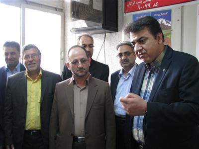 افتتاح اولین باجه پست مالی دراستان گلستان با حضور مهندس صفدری 1