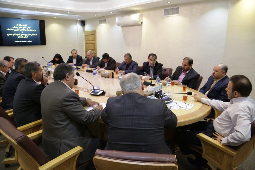 وزیر ارتباطات در نشست با مهندس صفدری 3