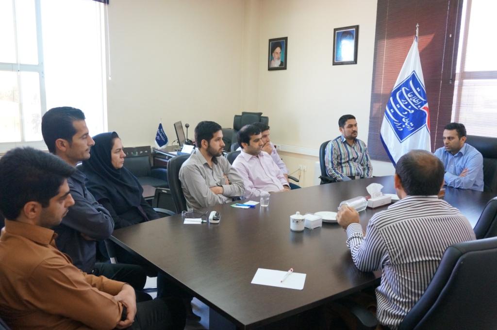 جلسه مدیر کل با کارکنان 2