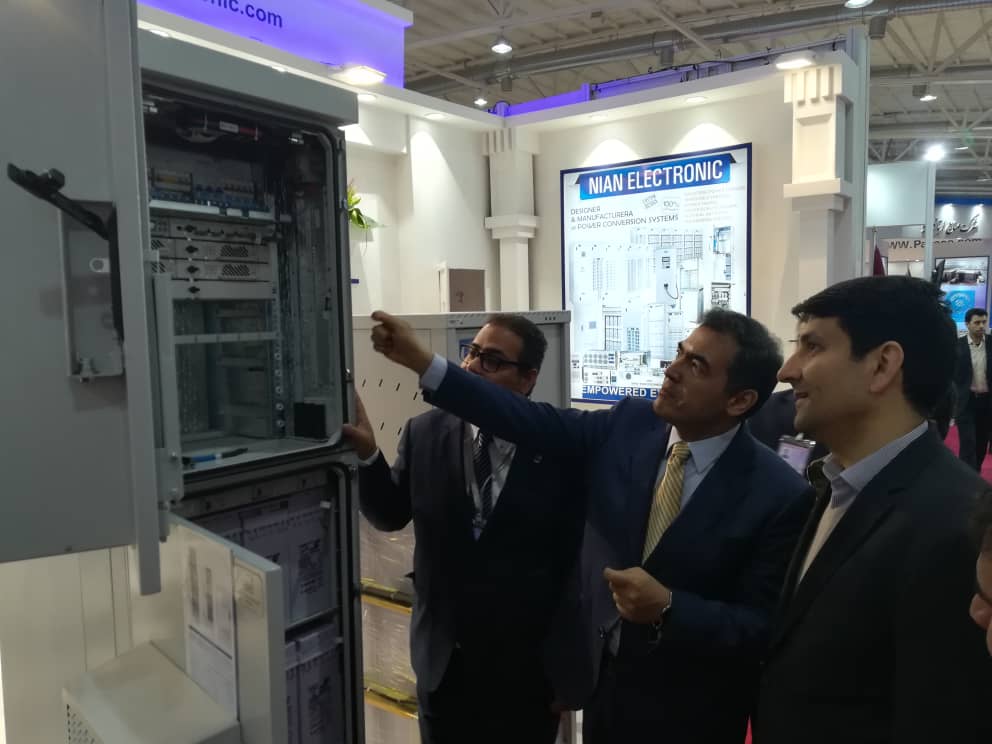افتتاح نمایشگاه تلکام 2019 توسط معاون فناوری و نوآوری وزارت و رئیس مرکز ملی فضای مجازی ایران