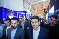 افتتاح نمایشگاه الکامپ با حضور وزرای ارتباطات ایران و عراق