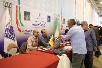میز خدمت وزارت ارتباطات و فناوری اطلاعات همزمان با هفته دولت در مصلی تهران