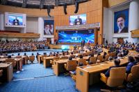 آیین یک ایران متصل با حضور رییس جمهور و وزیر ارتباطات