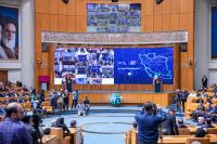آیین یک ایران متصل با حضور رییس جمهور و وزیر ارتباطات