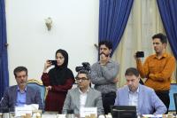 جلسه کنترل پروژه فیبر نوری با حضور مدیران اپراتورهای مجری