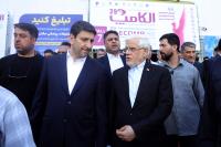 بازدیدمعاون اول رئیس‌جمهور و وزیر ارتباطات از بیست‌ونهمین نمایشگاه بین‌المللی الکامپ