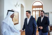دیدار سفیر قطر با وزیر ارتباطات