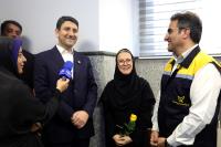 بازدید وزیر ارتباطات از اداره پست شهید مفتح به مناسبت روز جهانی پست